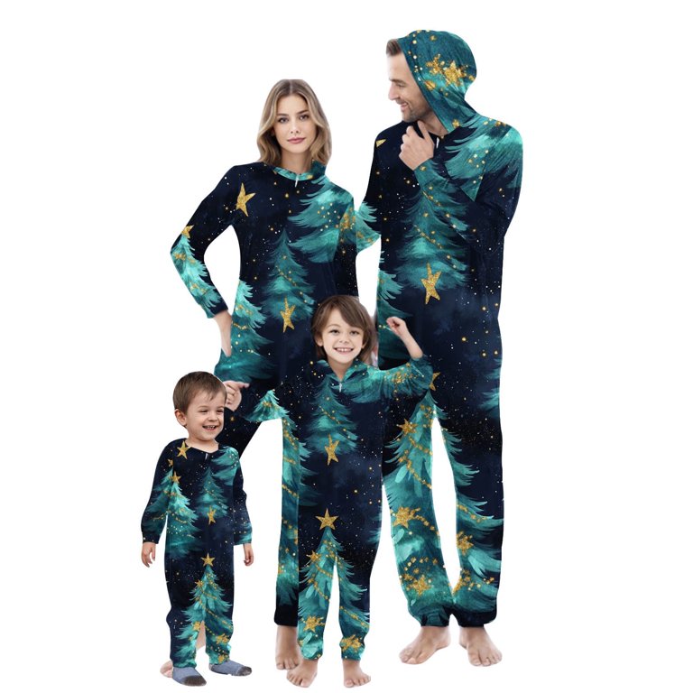 SwiftWear Christmas Pajamas for Family Matching Xmas Onesie for