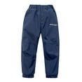 thumbnail image 1 of SwiftWear Girls Boys Snow Pants Kids 4-11 Years Old Thick Skiing Hiking Pants Thick Waterproof Winter Warm Pants with Pockets Navy, 1 of 7