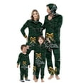 thumbnail image 1 of SwiftWear Matching Family Pajamas Set Christmas Tree Printed Zipper Jumpsuit Hooded Loungewear Comfy Homewear Jammies, 1 of 5