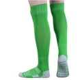 thumbnail image 1 of Yufatyle Soccer Socks for Youth Kids Boys Girls Baseball Softball Football Socks Over-the-Knee Sports Socks, Green, 1 of 5