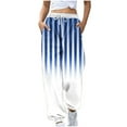 thumbnail image 1 of SwiftWear Striped Sweatpants for Women Elastic Waist Drawstring Workout Casual Jogger Pants S, 1 of 5