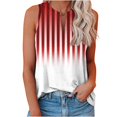 thumbnail image 1 of SwiftWear Women's Trendy Tank Tops Round Neck Sleeveless Tee Shirts Casual T-Shirt Loose Fit Striped Tunic Top XL, 1 of 4