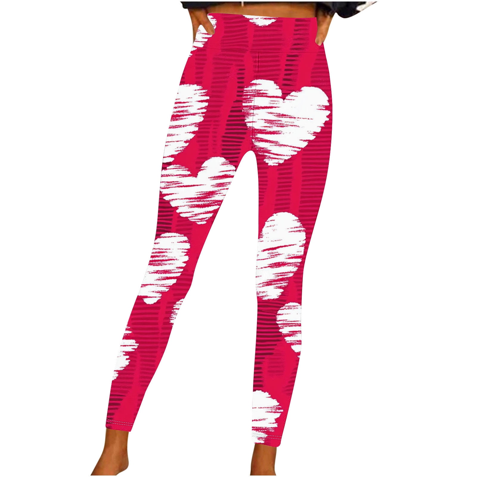 Emoji Pink Pattern Print Women Leggings
