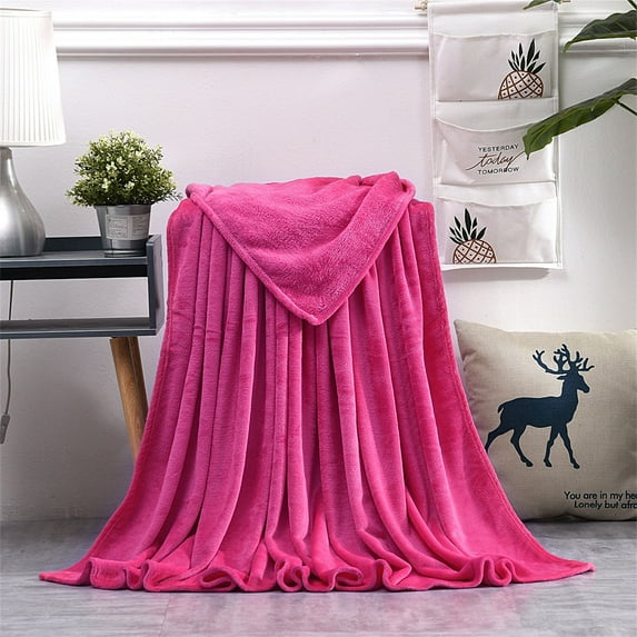 YZEGDCH Blanket Lightweight Fuzzy Comfy Soft Blanket Bedding Warm Plush Throw Blankets for Couch, Sofa, Bed