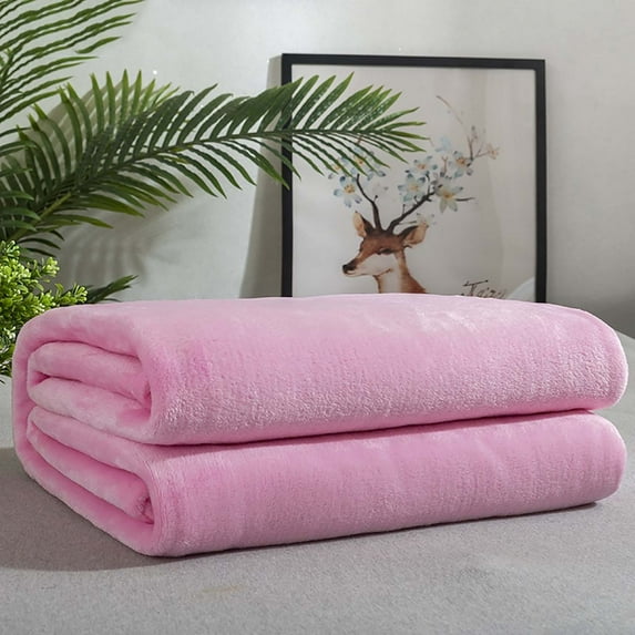 YZEGDCH Blankets Queen Size Reversible Plush Fluffy Large Big Blanket Home Cute Soft Cozy Throw for Bedroom Decor Gifts