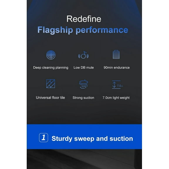 YZEGDCH Cordless Pet Stick Vacuum for Hard Floor Intelligent Sweeping Robot Lazy Household Vacuum Cleaner Automatic Integrated Cleaning Machine