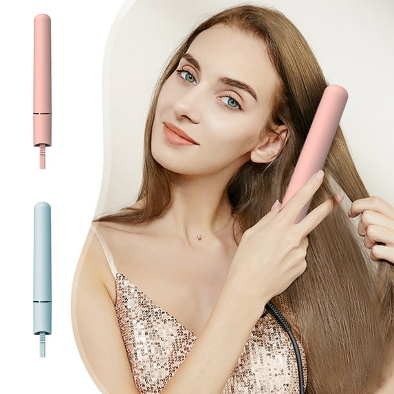 YZEGDCH Hair Straightener Flat Iron Fast Heat Up Travel Cordless Hair Straightener with Temp Settings for All Hair Type Gift for Mother Women Girls