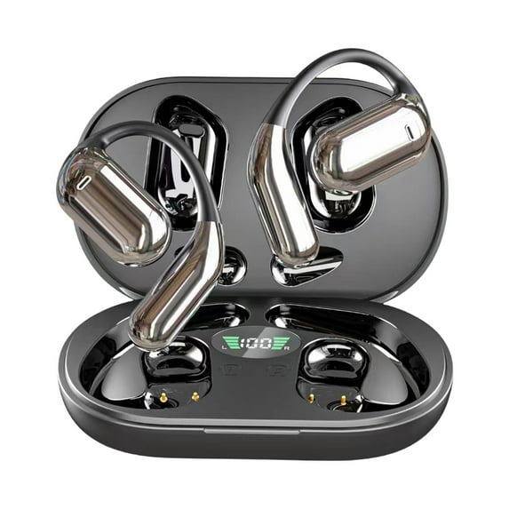 Yufenmy Clearance,Headphones Savings,Bluetooth Earbuds for iphone Noise Cancelling Earbuds with Charging Case Headsets for Smart Phone Computer Laptop