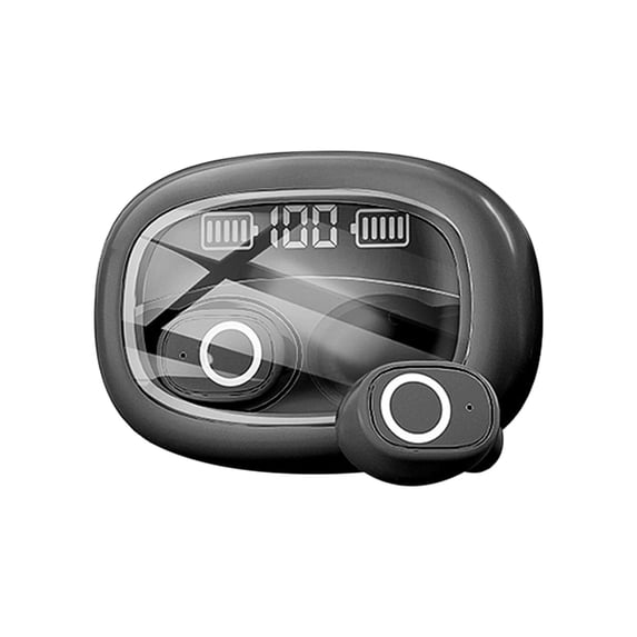 YZEGDCH Clearance,Headphones ,True Wireless Bluetooth In-Ear Earbuds Long Distance Connection Noise Cancelling Wireless Earbuds Headsets for Smart Phone Computer Laptop
