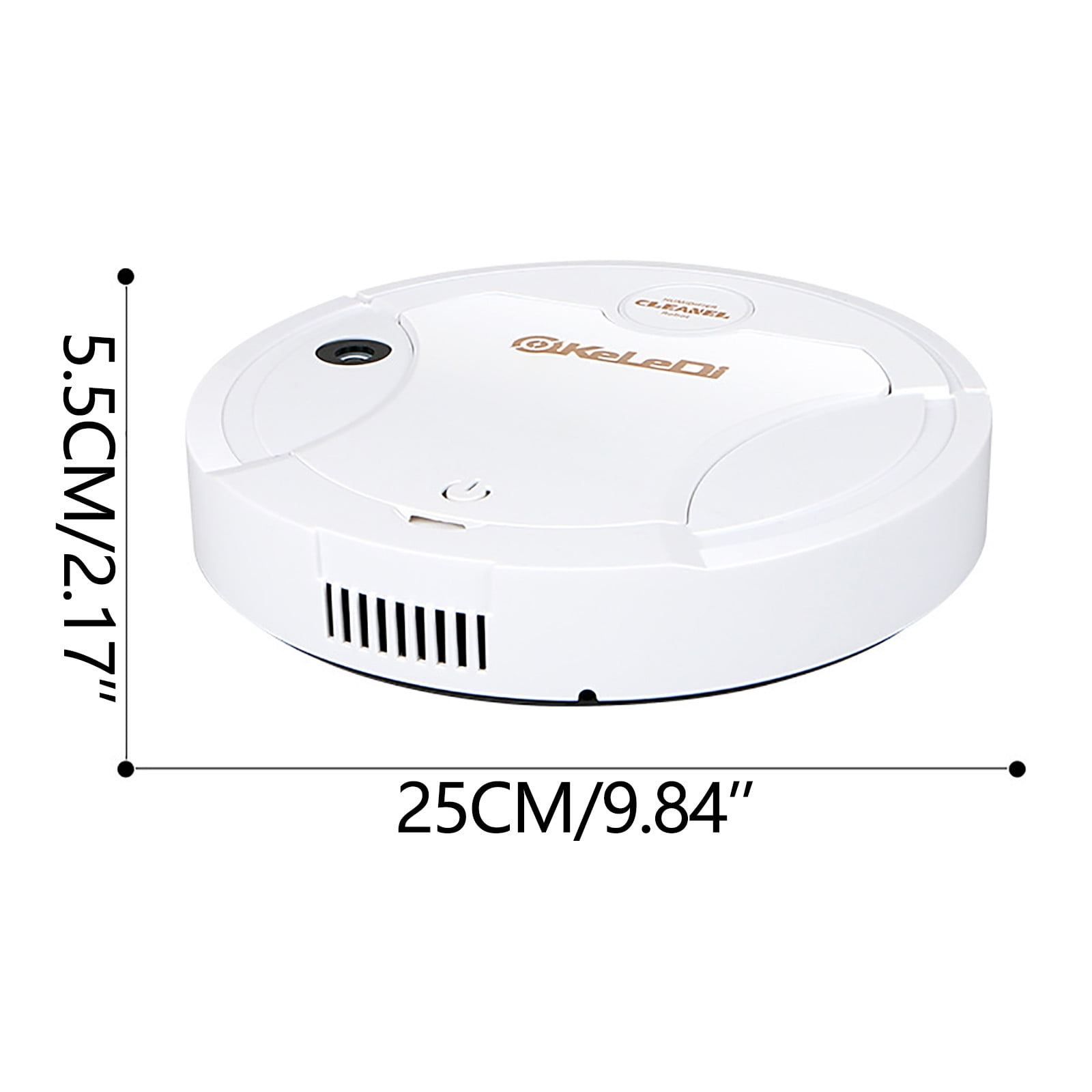 YZEGDCH Lightweight Robot Vacuum Cleaner Strong Suction Slim Robotic Vacuum Cleaner with Low Noise Smart Vacuum Robot Sweeping Home Carpet Cleaner for Hard Floors Robot Sweeper