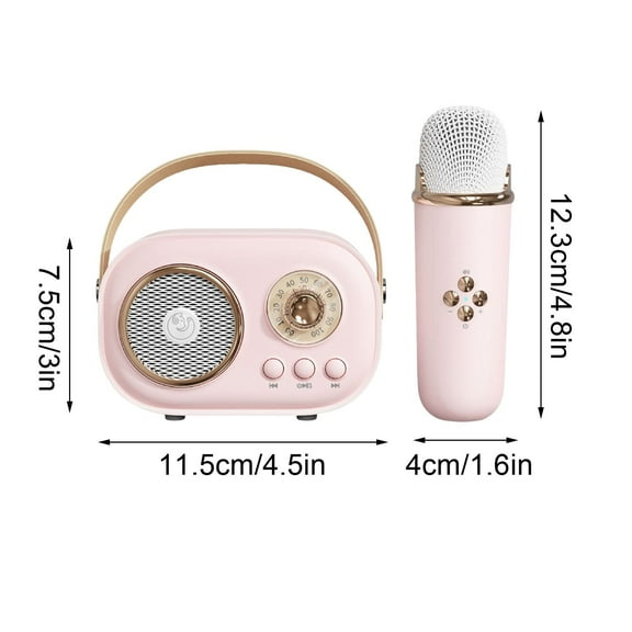 YZEGDCH Waterproof Portable Bluetooth Party Speaker Portable Home Wireless Bluetooth Samll Speaker for Party Home Outdoor and Travel,Birthday Valentines Gifts