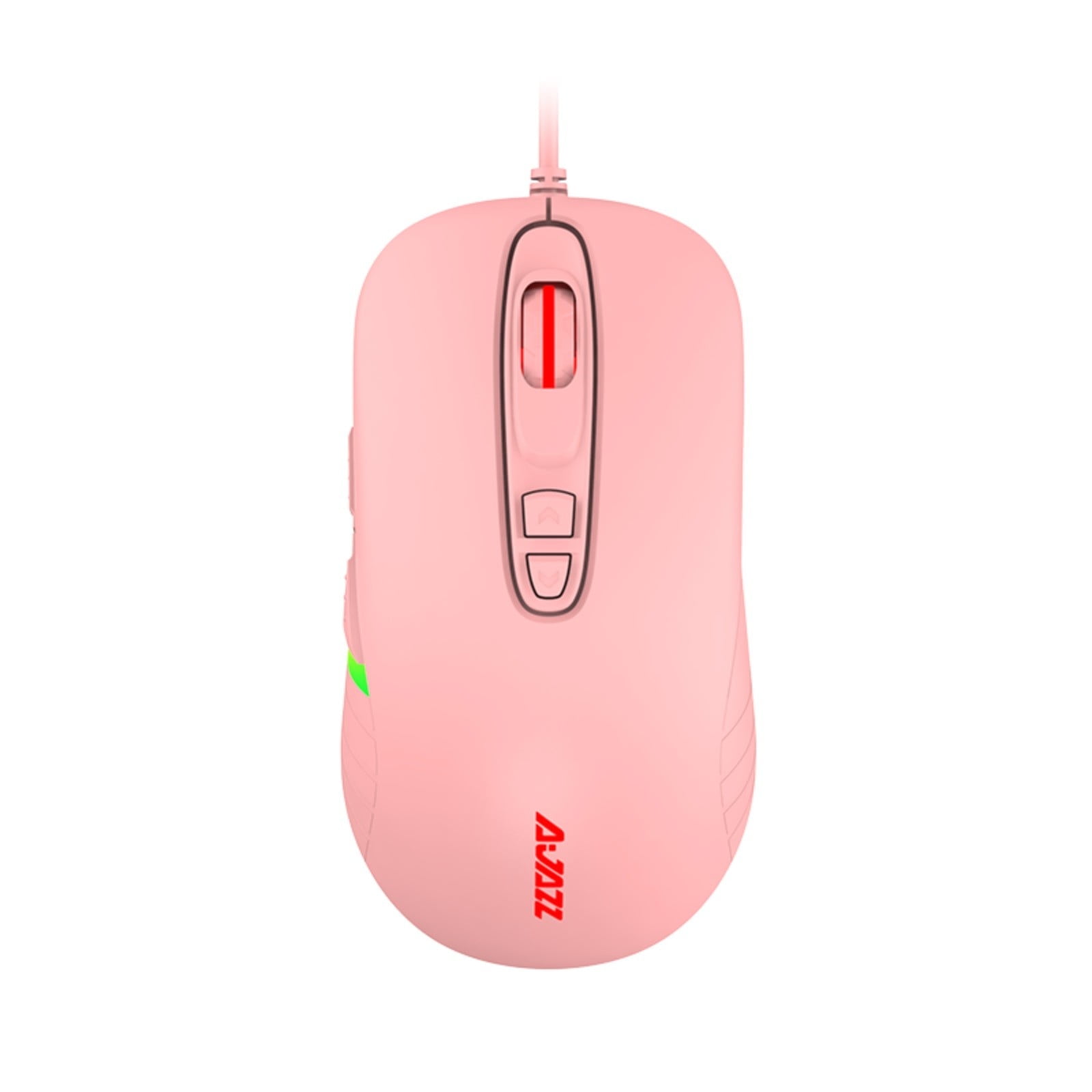 YZEGDCH Electronics AJ125 7-button sensor 10000 DPI wired gaming mouse for desktop PC notebook,Pink