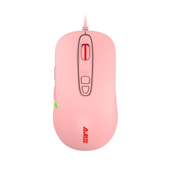 YZEGDCH Electronics AJ125 7-button sensor 10000 DPI wired gaming mouse for desktop PC notebook,Pink