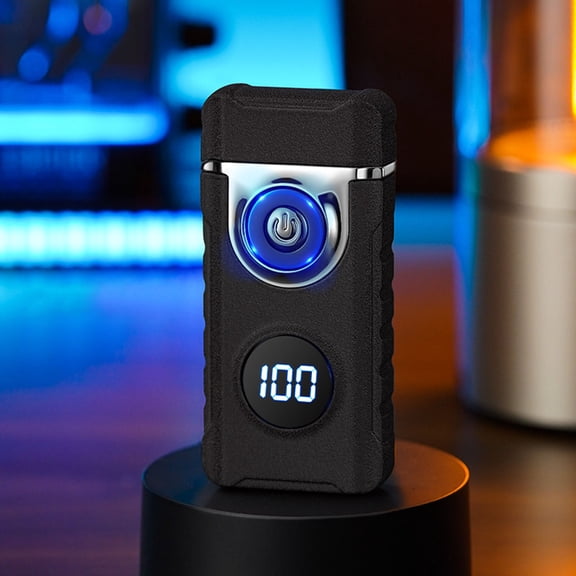 Yufenmy Essentials Under $25 Electric Lighters Rechargeable Outdoor Windproof Lighter Lighters USB Rechargeable Flameless Plasma Cool Lighters Windproof Arc Lighters for Candles Camping BBQ