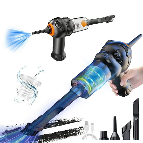 YZEGDCH Floor Care ,Vacuum Cleaner for Carpet Handheld Car Vacuum Cleaner Powerful Suction Small Car Vacuum Cleaner Mini Dusts Buster with USB Portable Vacuum Cleaner