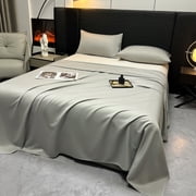 YZEGDCH Full Size Bed Sheets Cooling Bed Sheets for Hot Sleepers Home Hotel Luxury, 4 Piece Bed Sheets, Extra Soft, Cooling Bed Sheets - Wrinkle, Fade, Stain Resistant