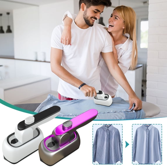 YZEGDCH Home Appliances Irons for Clothes Portable Travel Steamer&Iron 2 In 1,Fast Heat-up for Home Travel College Dorm Office Hanging Ironing Machine