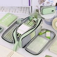 thumbnail image 1 of YZEGDCH Pencil Bag Large Capacity Pencil Pouch Office Spplies Back to S*chool Supplies for College S*tudents T*eens Adults,Travel Essentials,Electronic Cable Organize, 1 of 6
