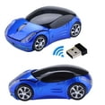 thumbnail image 1 of YZEGDCH Spring 2.4GHz 1200DPI Car-Shape Wireless Optical Mouse USB Scroll Mice for PC Tablet Laptop Computer,Blue, 1 of 7