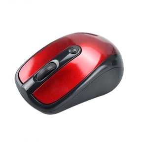 YZEGDCH Tech Accessories Wireless Blue-tooth Mouse Office Gaming Mouse 3 Button USB LED Ergonomic Button 1600 DPI for Laptop PC,Red