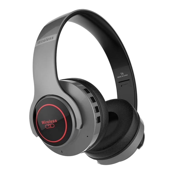 YZEGDCH Tech Headphones,Wireless Bluetooth Over-Ear Headphones Foldable,Compatible with Apple & Android On Ear headphones Deep Bass Headset for Home Office Cellphone PC