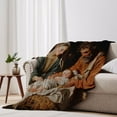 thumbnail image 1 of YZEGDCH Throw Blanket Christmas Lightweight Fuzzy Comfy Soft Blanket Home Soft Fuzzy Plush Throw Gift for Women Men, 1 of 6