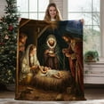 thumbnail image 1 of YZEGDCH Throw Blanket for Couch Christmas Super Soft Fluffy Fuzzy Plush Blanket Saved Luxury Anti-Static Fuzzy Soft Microfiber Throw Blanket, All Seasons Suitable, 1 of 6