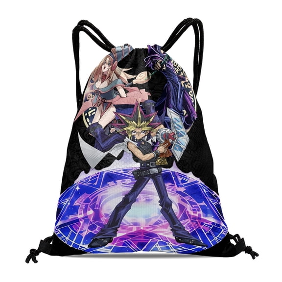 Yugioh Daily Backpack:Waterproof, perfect for fitness, hiking, swimming, travel, beach, and shopping, measuring 15.7*17.7 inches (40cm45cm.