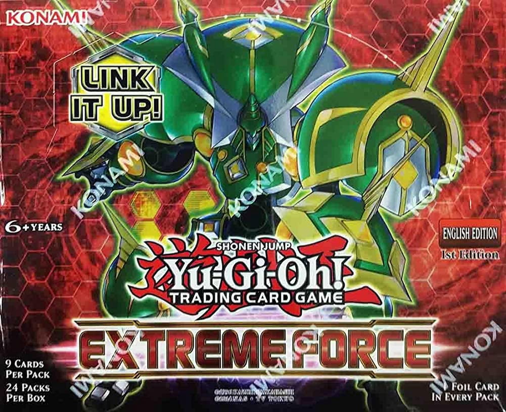 Yugioh Digital Extreme Force 1st Edition Booster Box -  24 packs / 5 cards