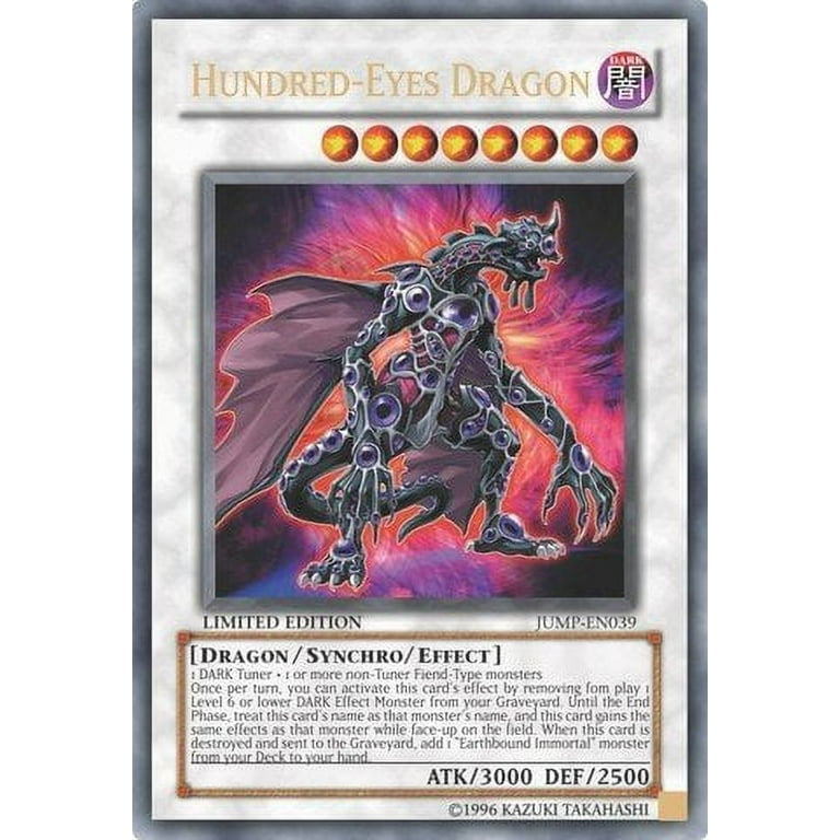 Yugioh Hundred-Eyes Dragon (JUMP-EN039) Shonen Jump Magazine Yugioh Hundred-Eyes Dragon (JUMP-EN039) Shonen Jump Magazine