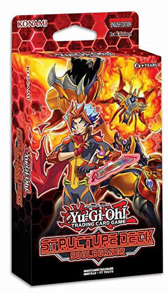 Yugioh Structure Deck Soulburner - per deck of 42 cards