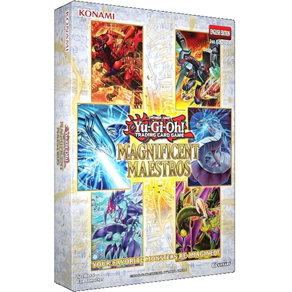 Yugioh TCG: Magnificent Maestros Box 10-count