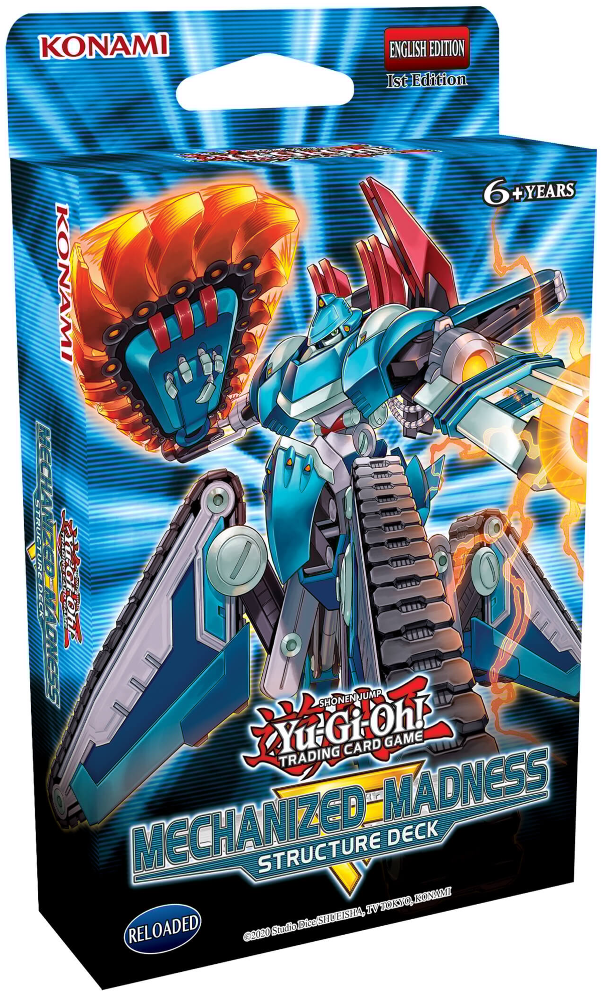MADNESS マルティーノ・カタネオ デッキ Yugioh TCG: Mechanized Madness Structure Deck- 42 Cards Total