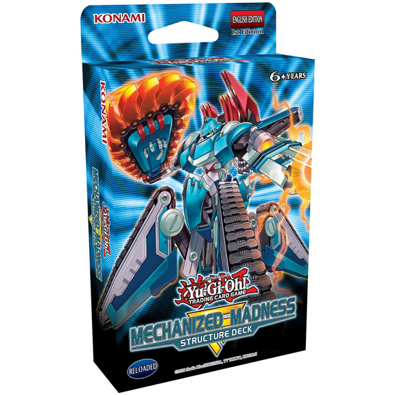 Yugioh TCG: Mechanized Madness Structure Deck- 42 Cards Total