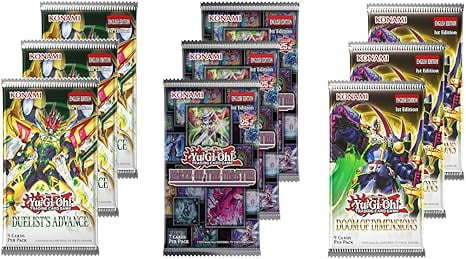 Yugioh Trading Cards - Random Booster Pack Assortment - 9 Packs Total -  Walmart.com