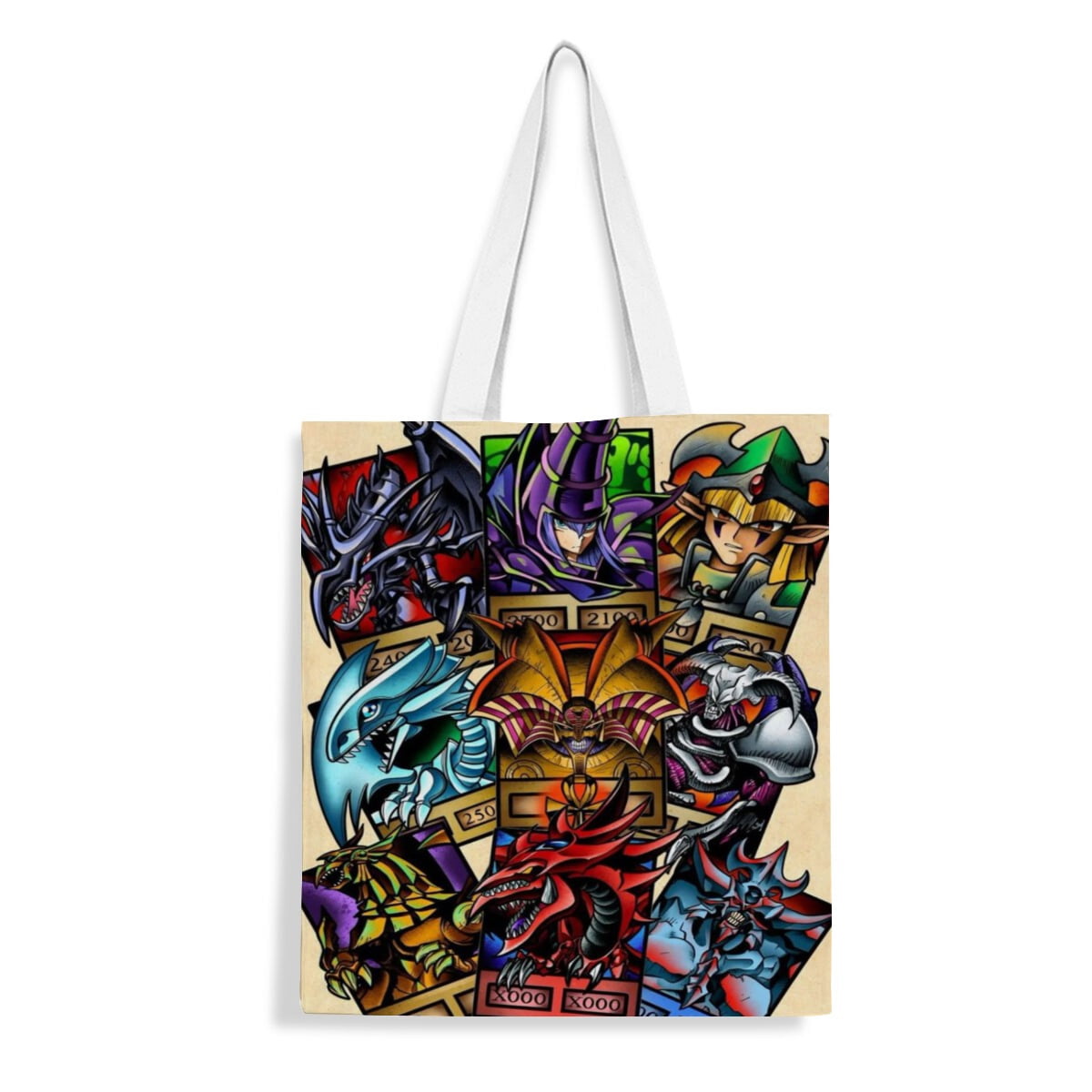 Yugioh Yu-Gi-Oh canvas Tote Bag: Adorable reusable shopping tote for ...
