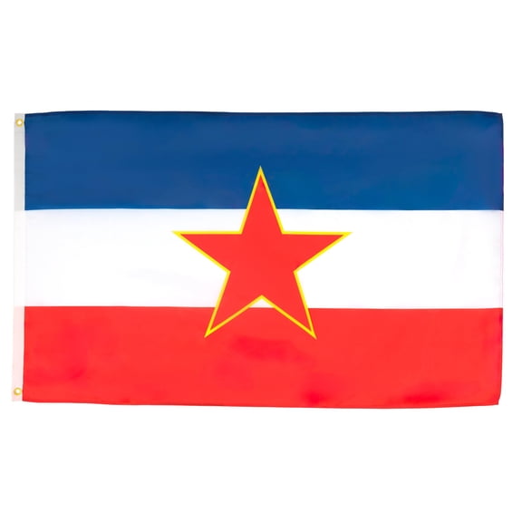 AZ FLAG Yugoslavia Flag 3x5 ft Yugoslavian Banner 100D Polyester 2 Grommets