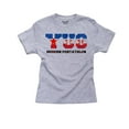 thumbnail image 1 of Yugoslavia Modern Pentathlon - Olympic Games - Rio - Flag Girl's Cotton Youth Grey T-Shirt, 1 of 2