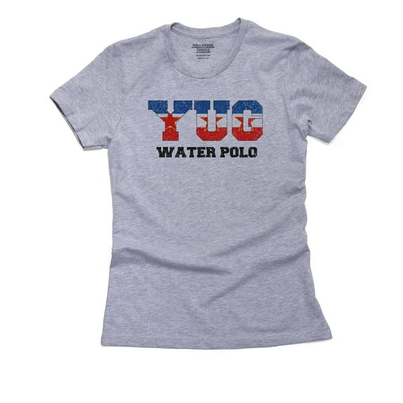Yugoslavia Waterpolo - Olympic Games - Rio - Flag Women's Cotton Grey T-Shirt