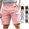 thumbnail image 1 of Yuhangmm Boys' Pants, Boys Casual Shorts Comfortable Cargo Pants For Autumn Fashion Kids Outdoor Play Wear Boys Athletic Clothes Pink 12-13 Years, 1 of 7
