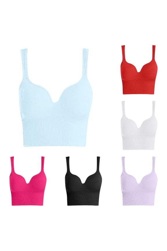 Bras for Older Women Front Closure Racerback Plus Size Unlined Underwire Full Coverage Breathable Smooth Mint Green M