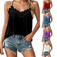 thumbnail image 1 of Yuhangmm Tank Tops for Women,Women's Summer Crop Top Stylish And Comfortable Satin Top for Women White M, 1 of 5