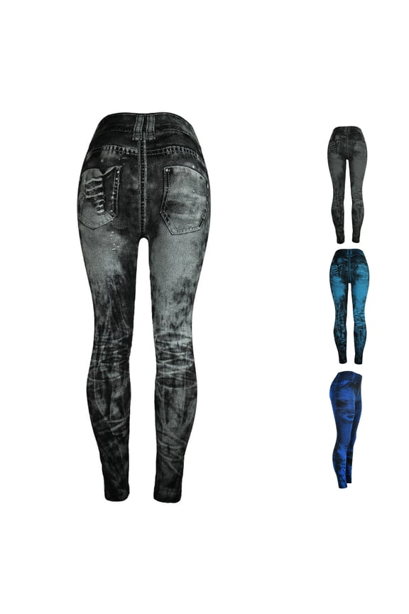 Women's Pants, Women's Jeans Bottom Pants Coloured -up Super Bomb Slim Nine- Pants 80s Leggings for Women Grey M