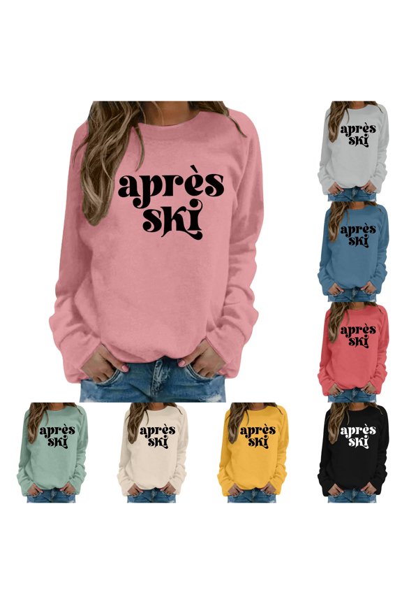 Women's Sweatshirt Winter Hooded with Velvet Loose Lazy Student Hooded Hoodie with Cozy Warm Lining for Cold Weather Pink L