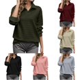 thumbnail image 1 of Yuhangmm Women's Sweatshirts Letter Print Hoodies Long Sleeved Hoodie Cozy Warm Lining for Everyday Comfort Army Green XL, 1 of 6
