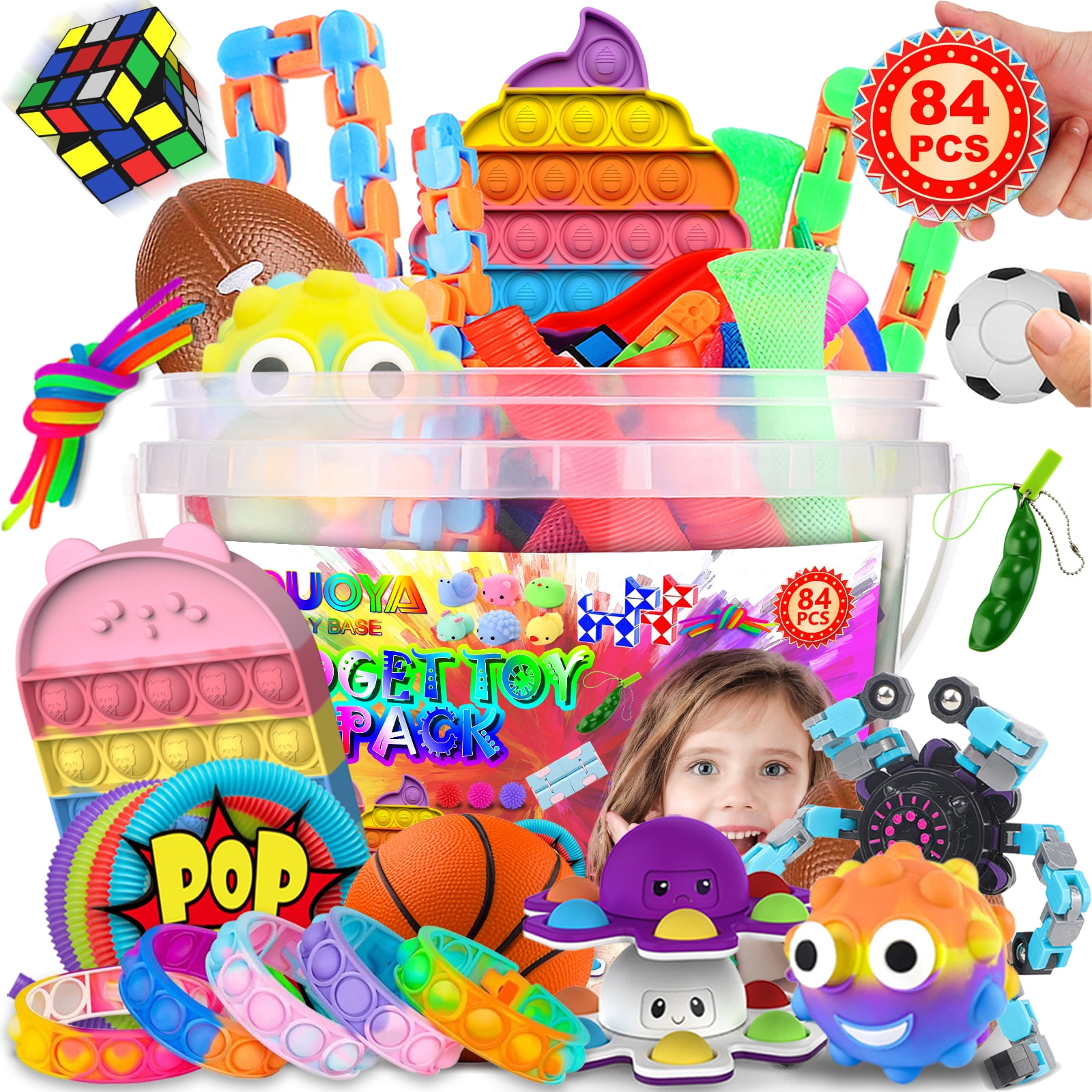 Bobasndm Sensory Fidget Toys Cool Pens for Kids(3PCS),Fun Pen