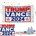 Yuhsdv 3x5 FT Donald Trump 2024 Flag Heavy Duty President Trump Flag