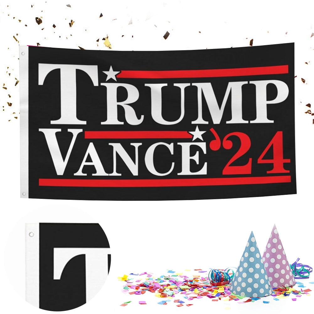 Yuhsdv 3x5 FT Donald Trump 2024 Flag Outdoor Flag for American