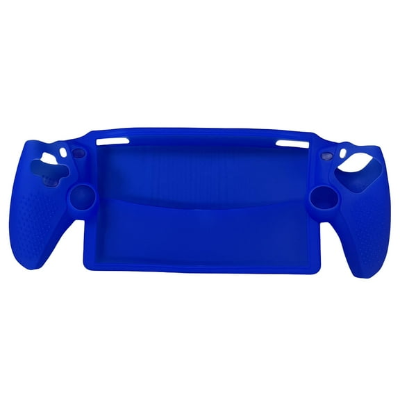 Yuhsdv Silicone Protective Case Non-Slip Protective Cover for PS5 Portal (Blue)
