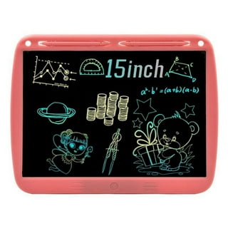 Dartwood LCD Writing Tablet - 8.5 Inch Drawing Pad for Kids (Pink)